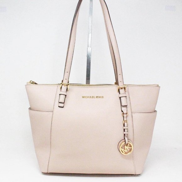 MICHAEL KORS Handbags - MICHAEL KORS #40067 Blush Pink Saffiano Leather Tote Bag